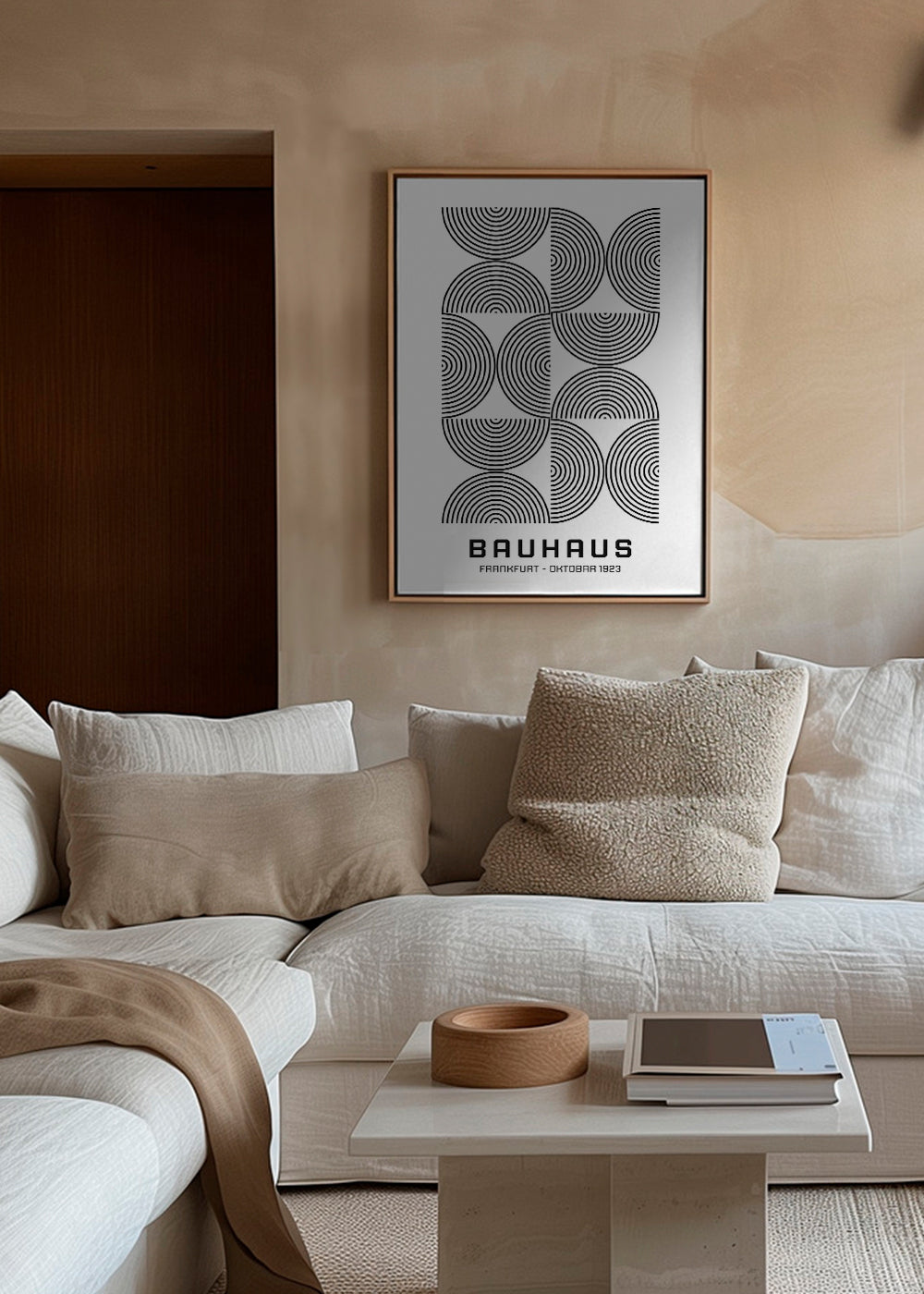 Bauhaus Black and White Exhibition Poster 1923