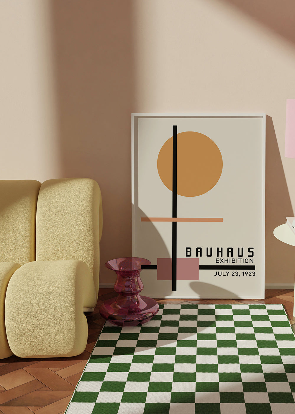 COLORFUL BAUHAUS NO.2 POSTER