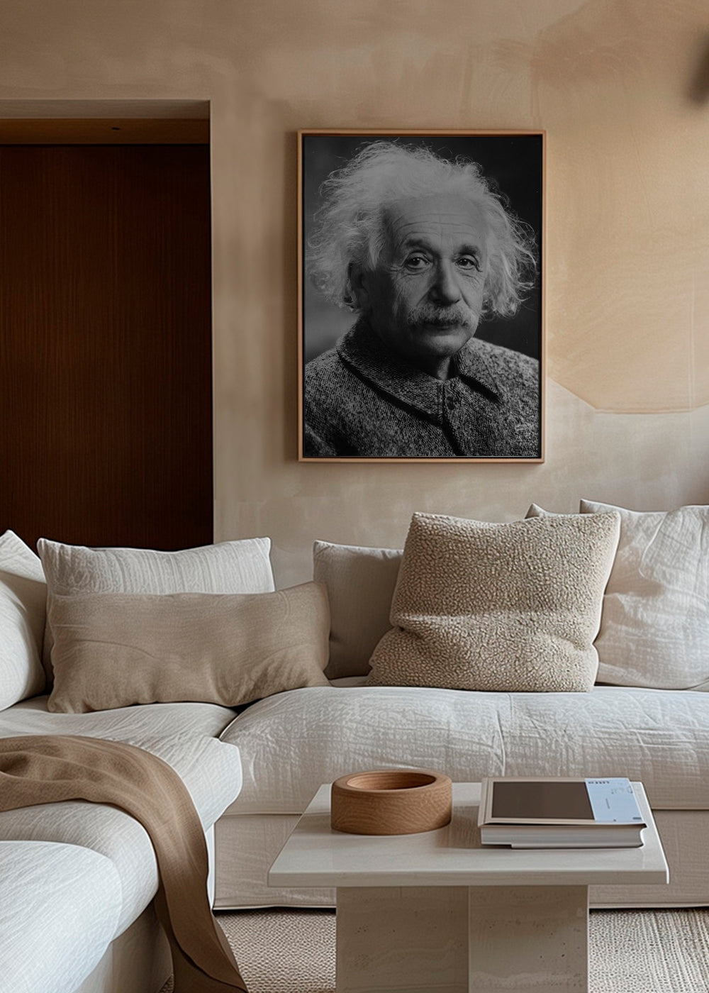 Albert Einstein vintage photograph