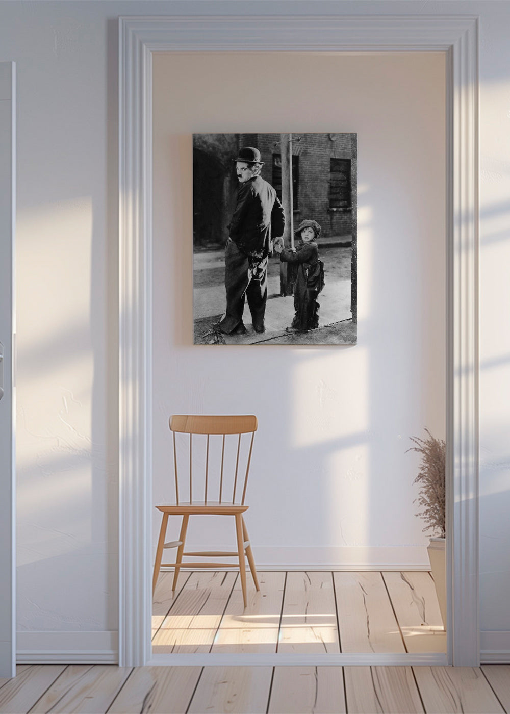 Charlie Chaplin Vintage Photograph