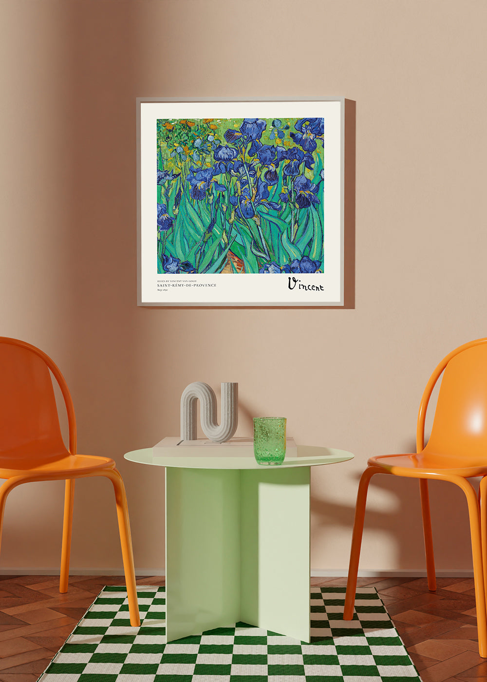 Irises by Vincent van Gogh - Square