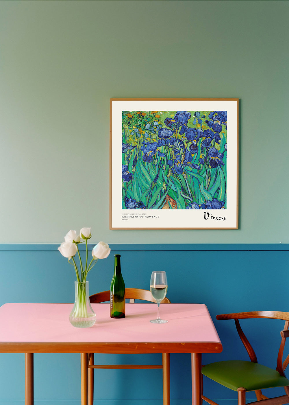 Irises by Vincent van Gogh - Square