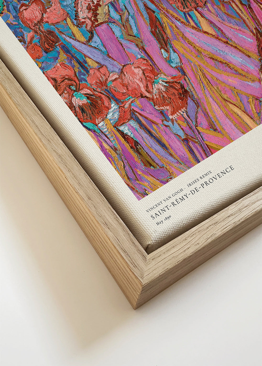 Vincent van Gogh - Irises Remix - Square