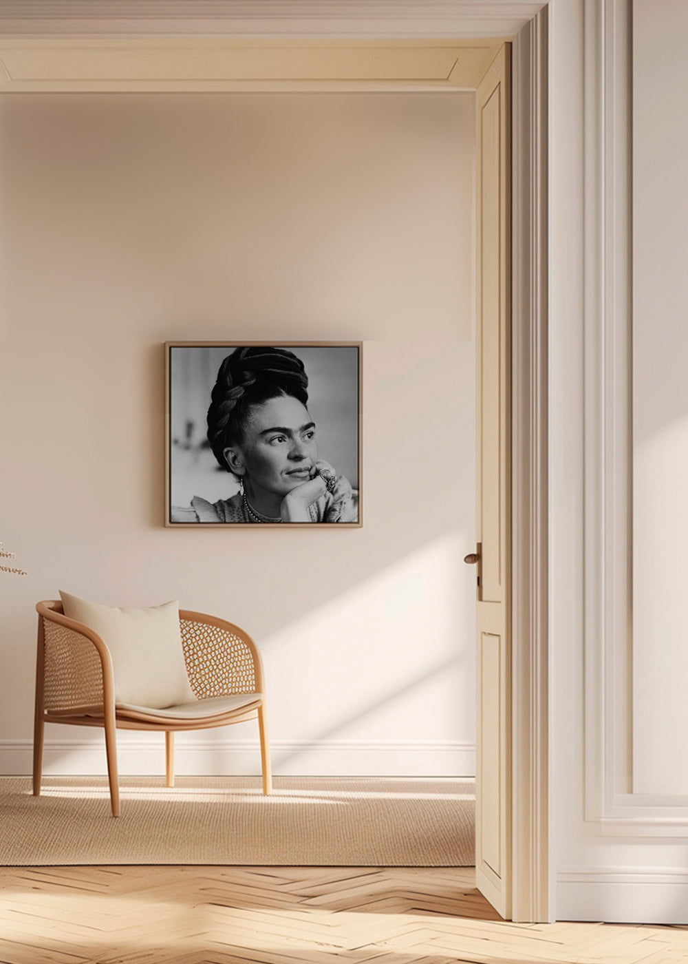 Frida Kahlo vintage photograph II - Square