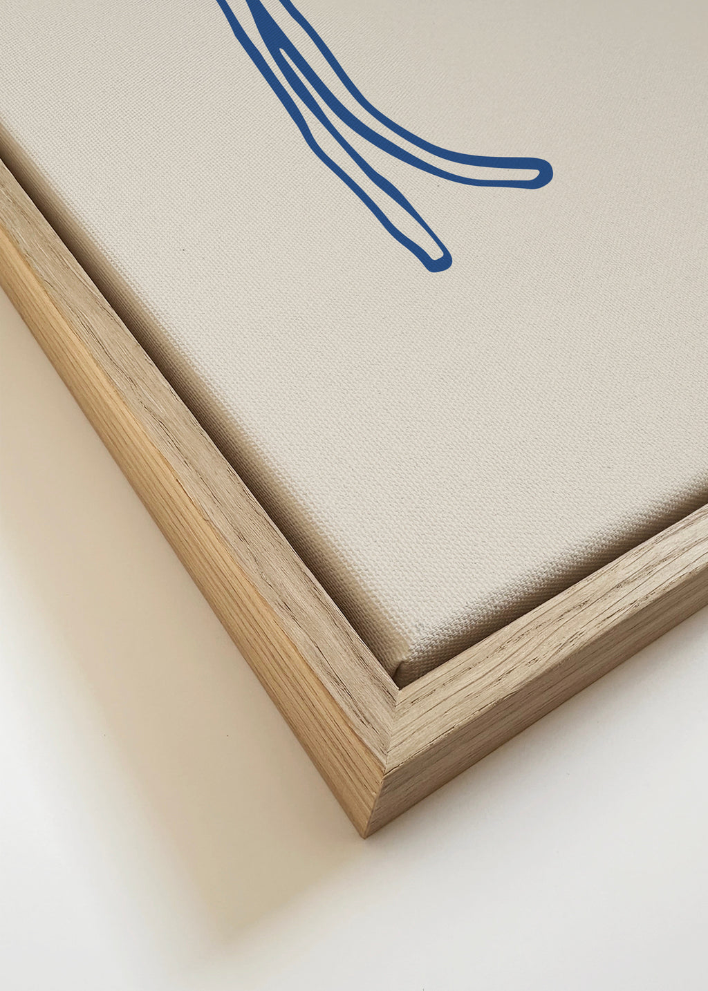 Life Simple simple pleasures - Pasta is my love Language - Framed canvas detail