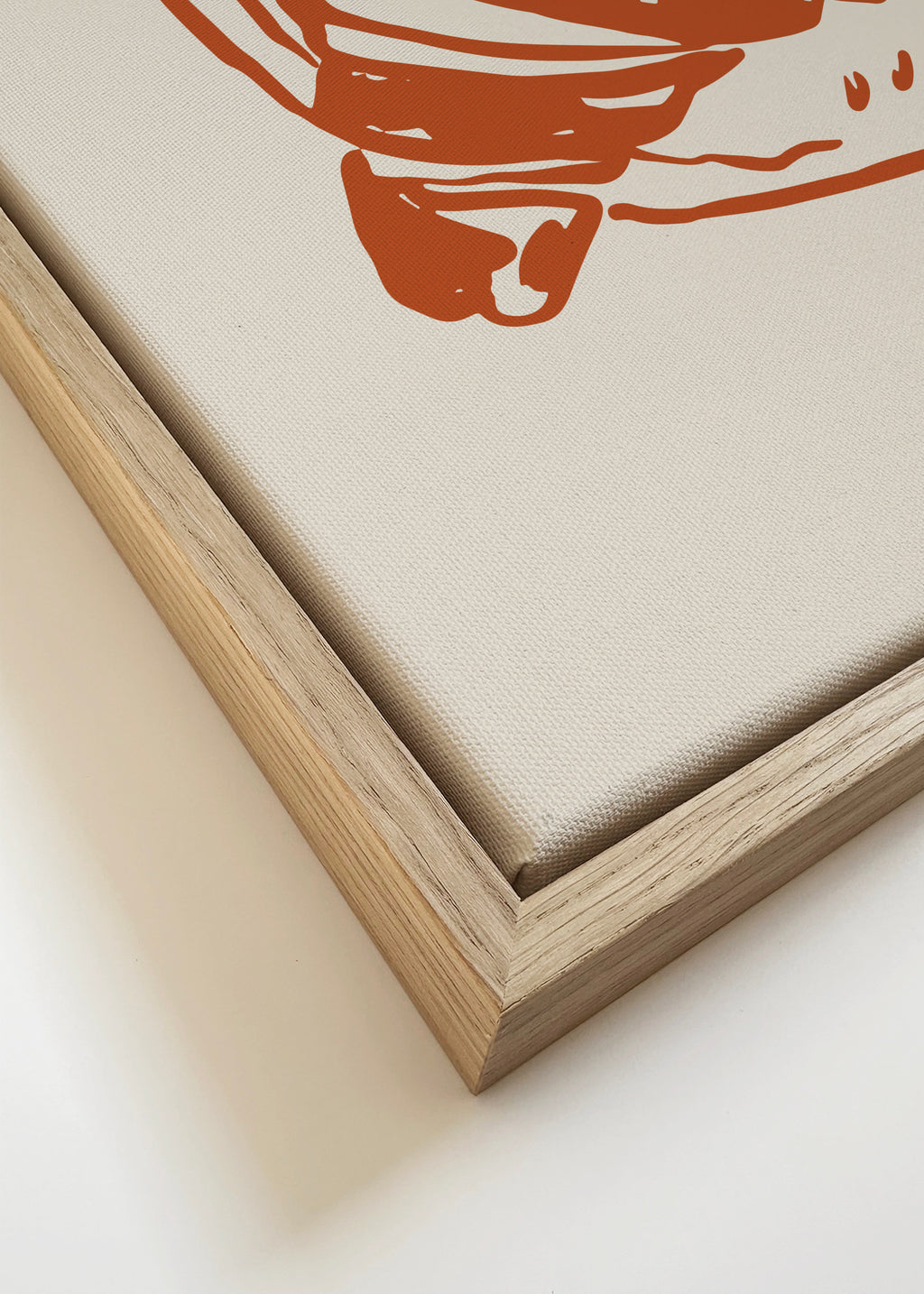 Life Simple simple pleasures - Le petit dejeuner - Framed canvas detail