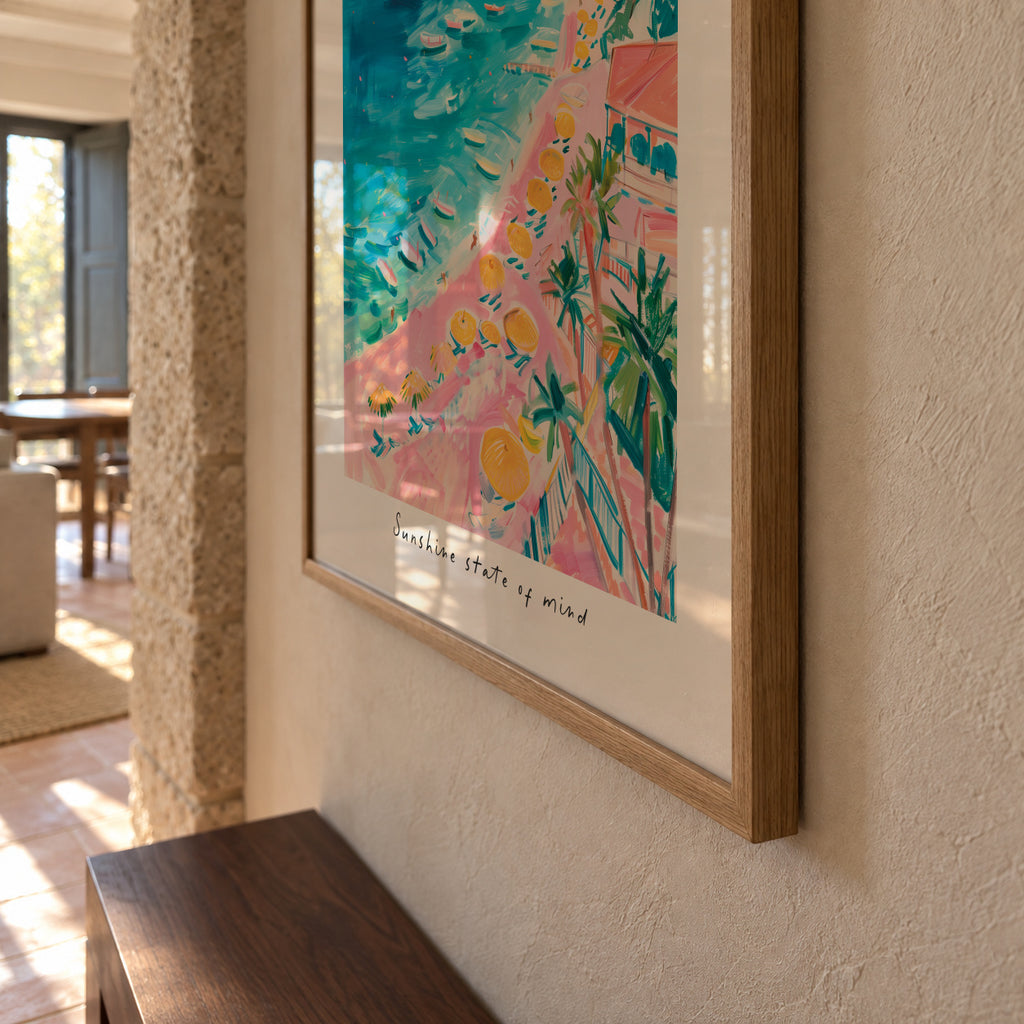 Florida - Framed poster detail
