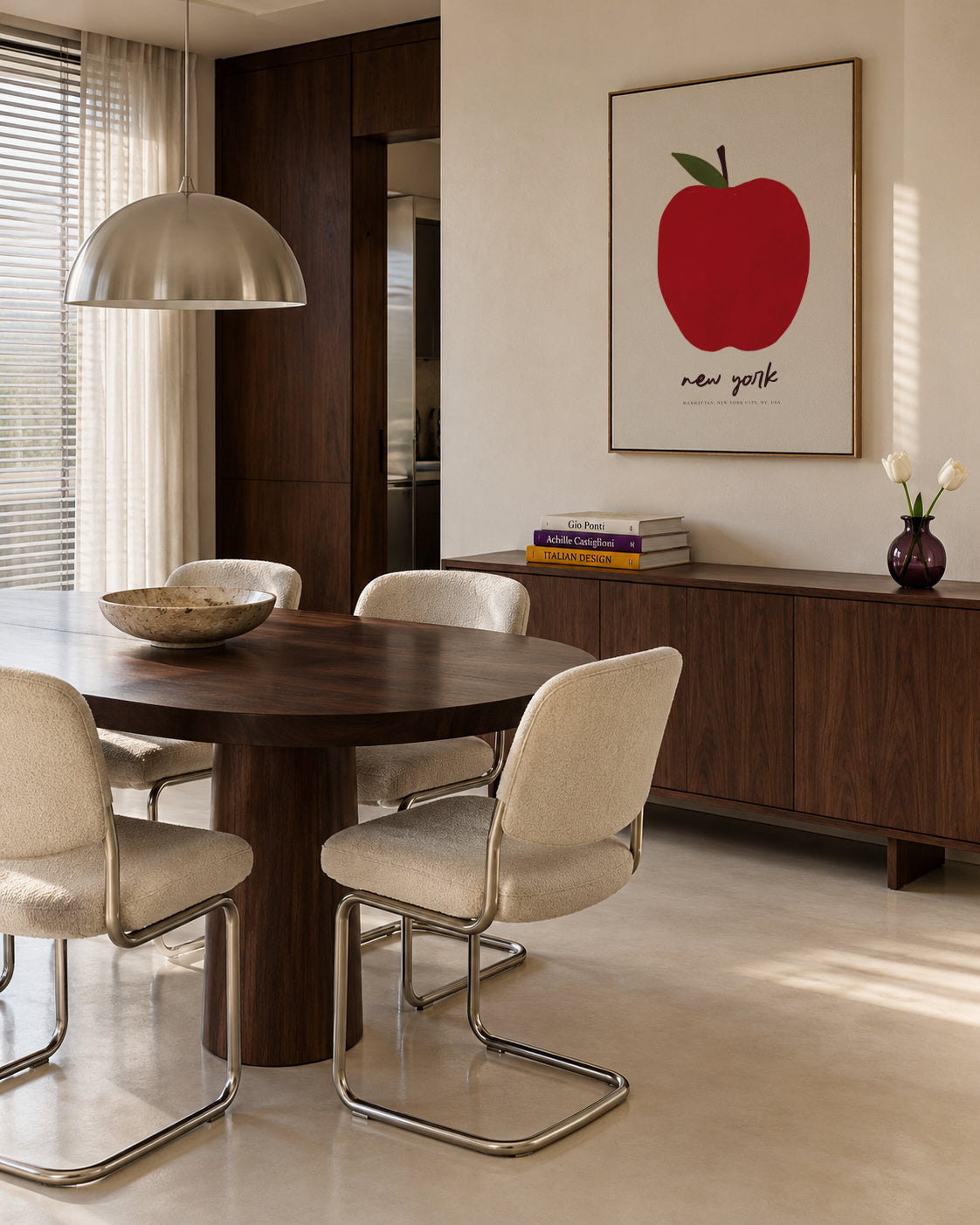 The Big Apple, NYC - Framed canvas in an interior