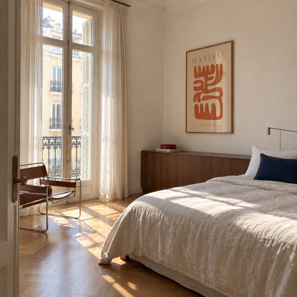 Henri Matisse, Berggruen and Cie III - Framed poster in an interior