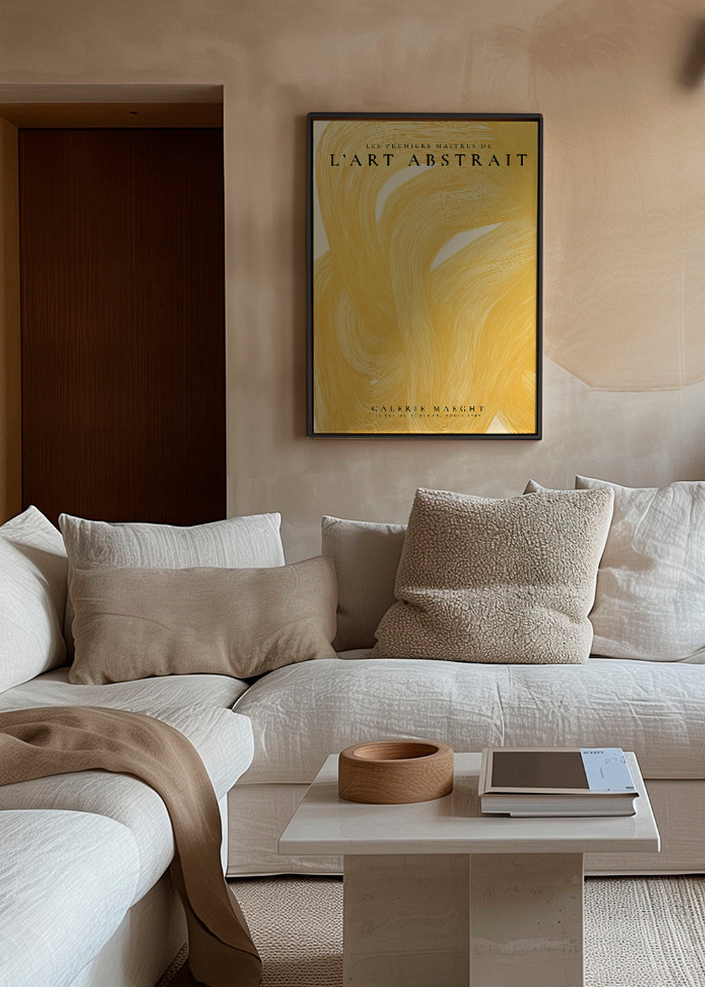 L’Art Abstrait, La Galerie Maeght Exhibition Poster
