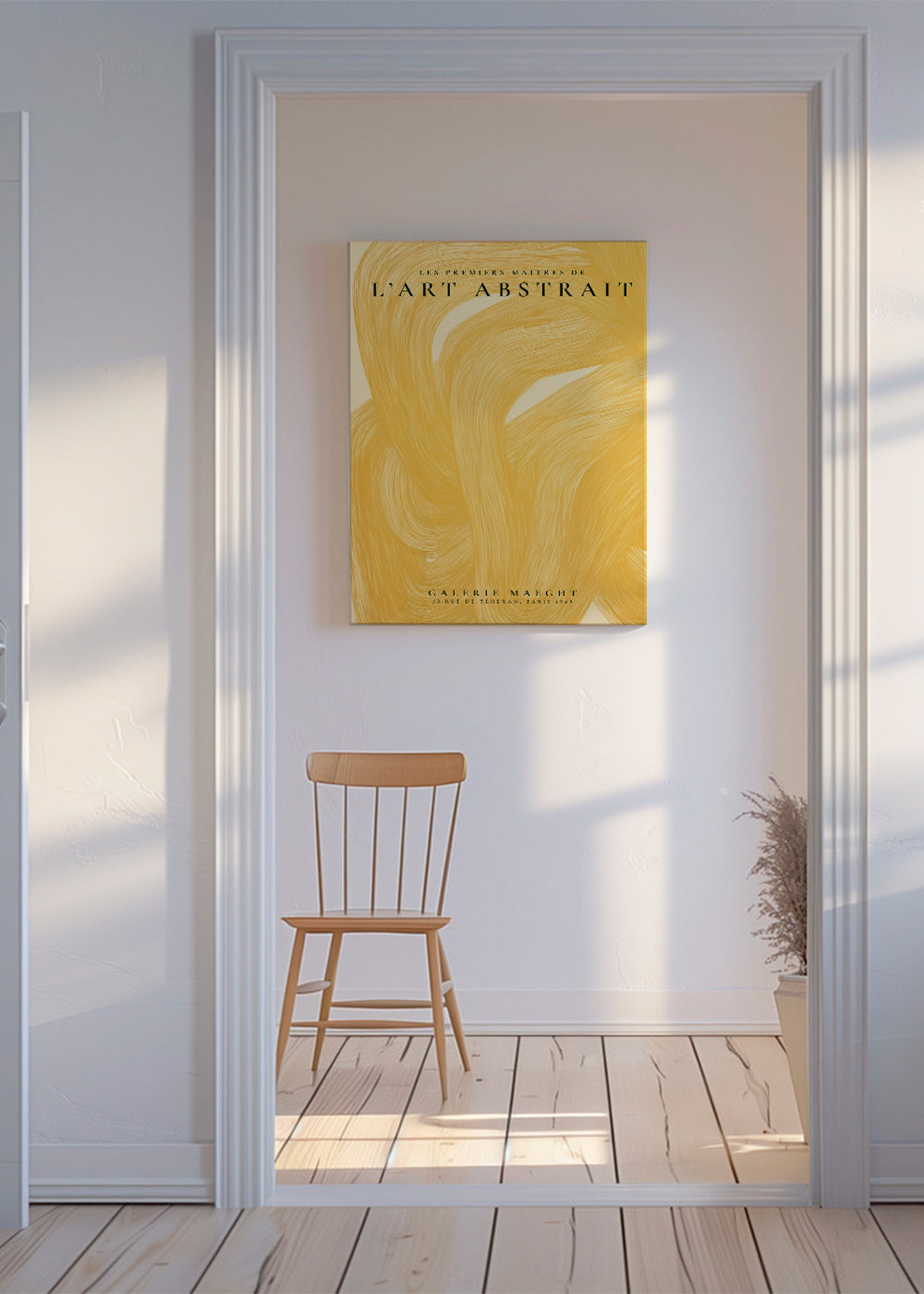L’Art Abstrait, La Galerie Maeght Exhibition Poster
