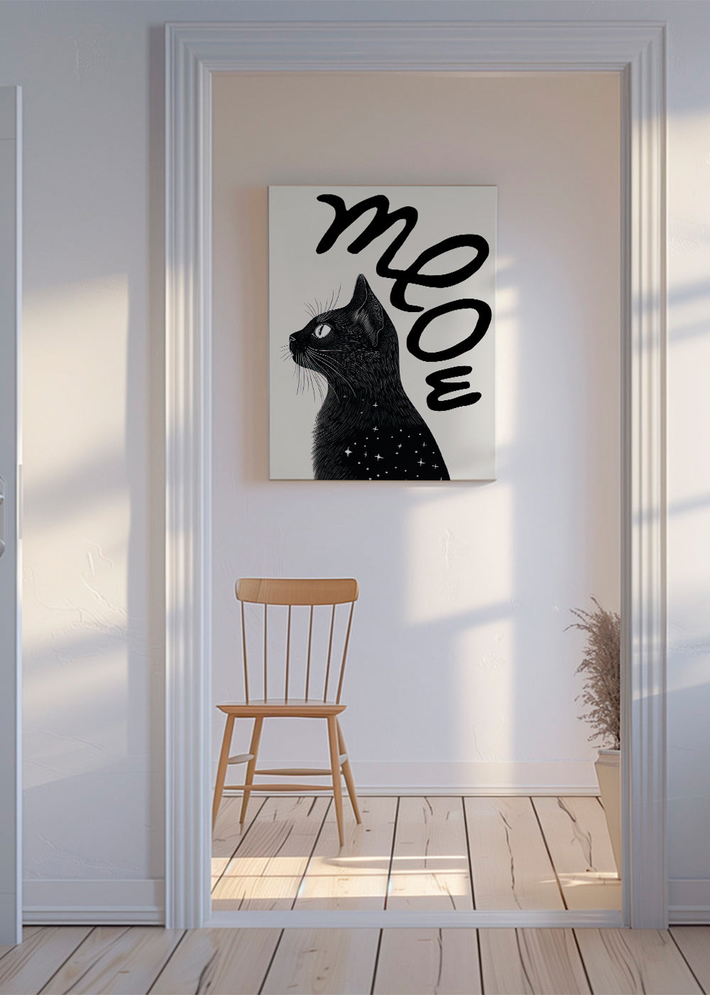 Meow (Cat portrait)