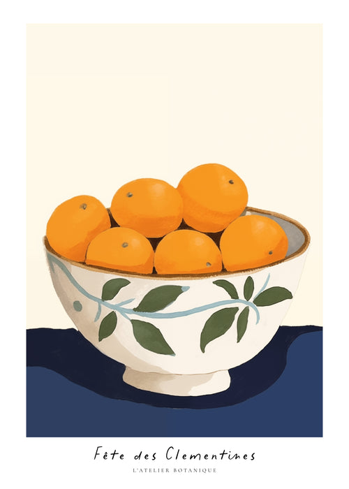 Fête des Clementines - Unframed art print
