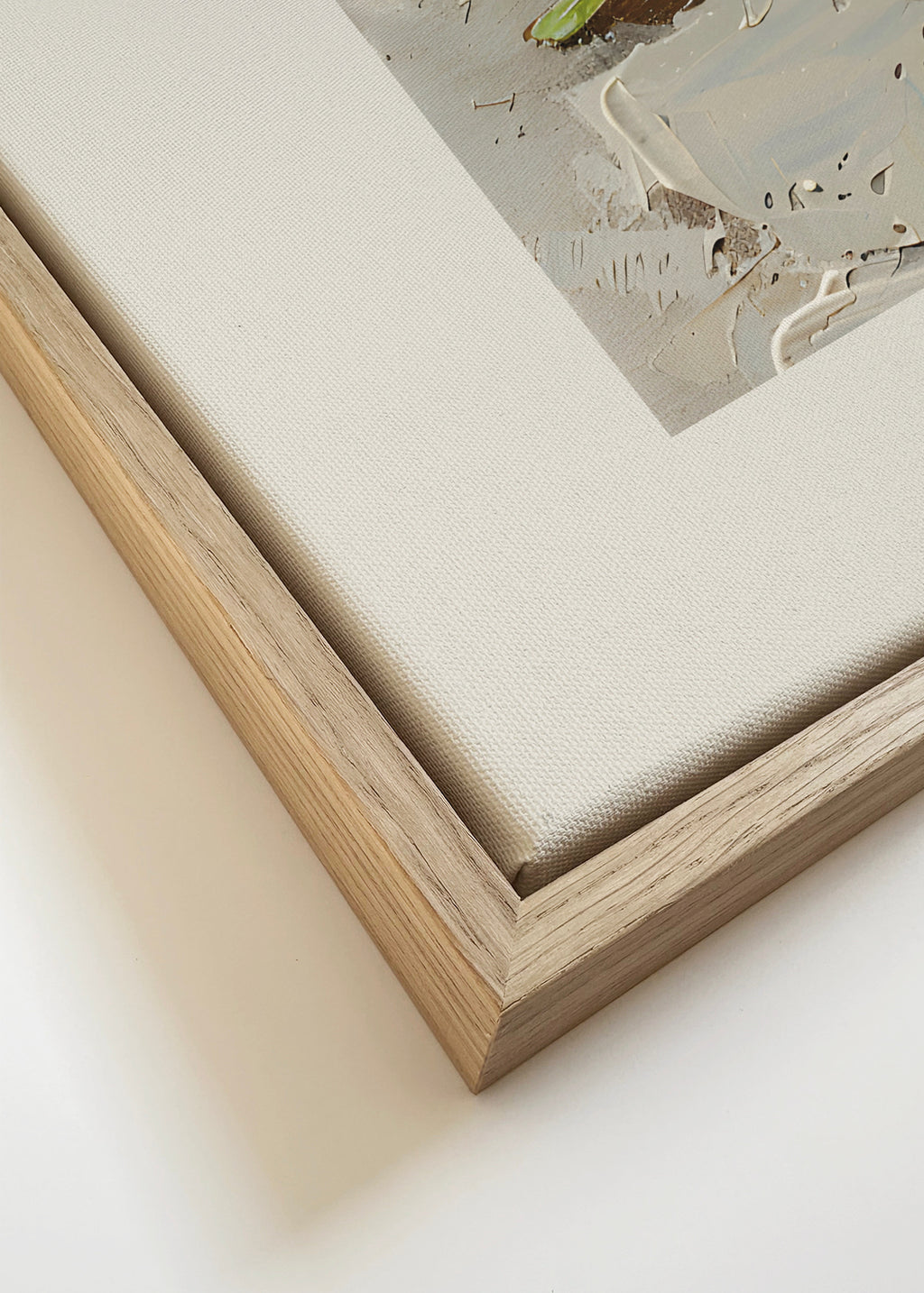 Le marche fermier - L’Artichaut - SQUARE - Framed canvas detail