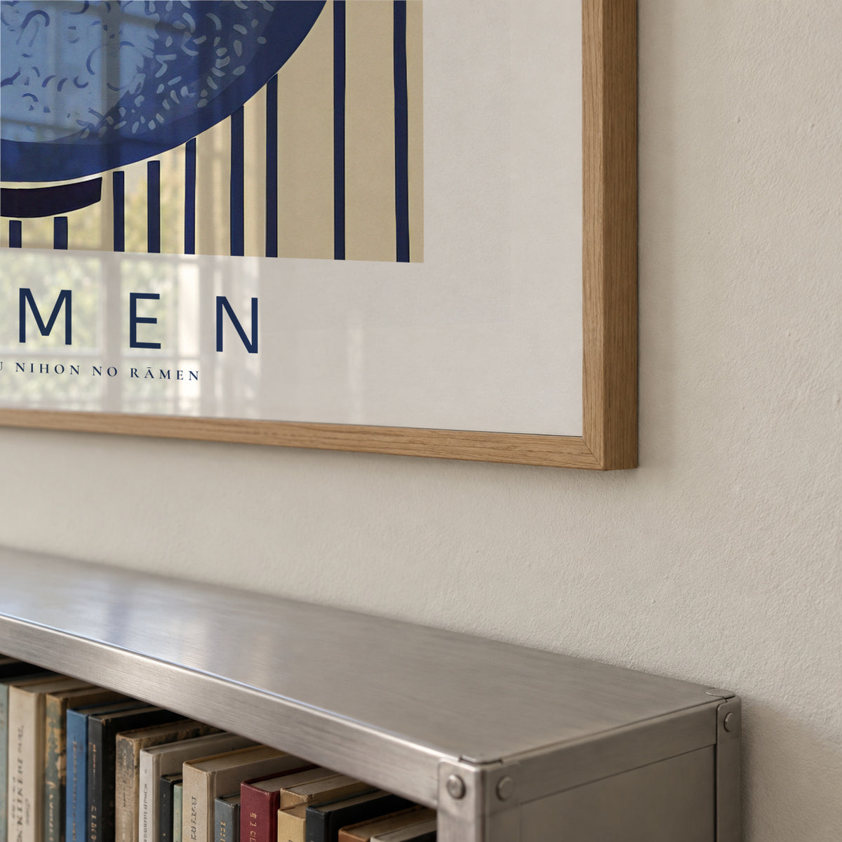 Ramen - SQUARE - Framed poster detail