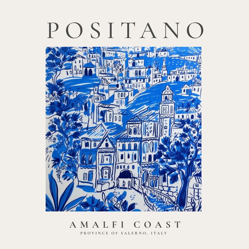 Positano, Amalfi Coast - SQUARE