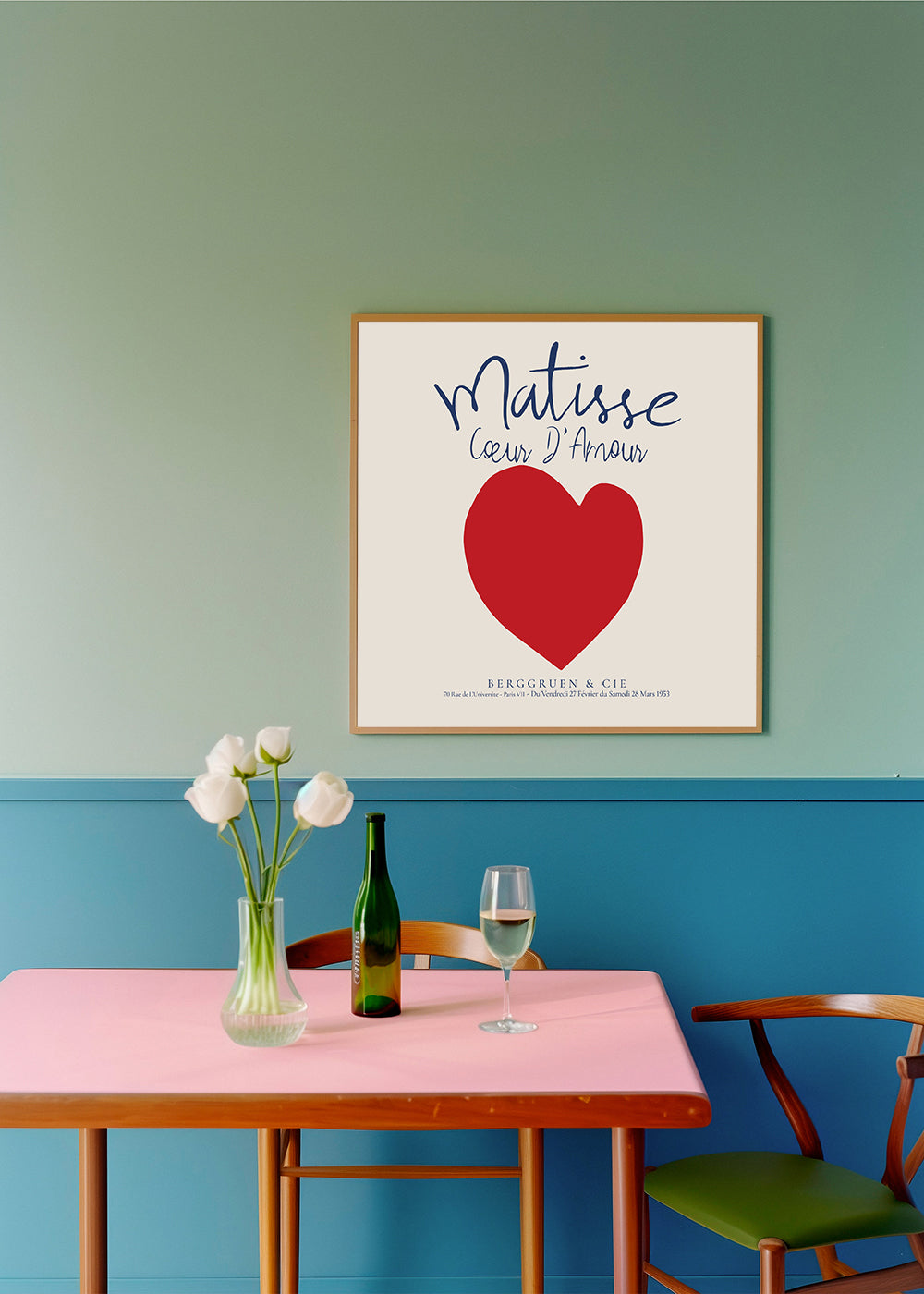 Henri Matisse, Coeur d'amour - SQUARE