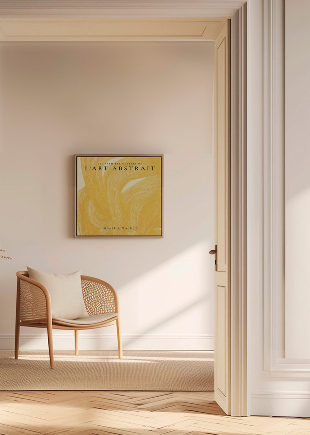 L’Art Abstrait, La Galerie Maeght Exhibition Poster - SQUARE