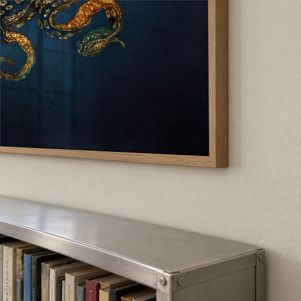 Underwater Dream IV Square - Framed poster detail