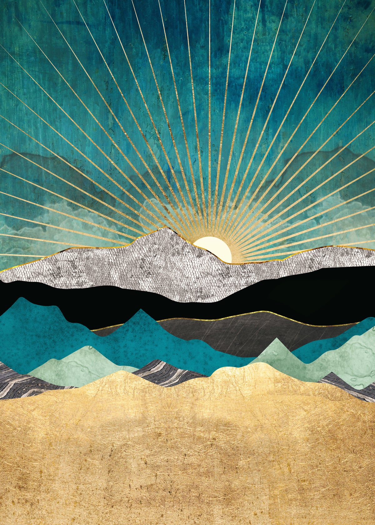 Peacock Vista - Unframed art print