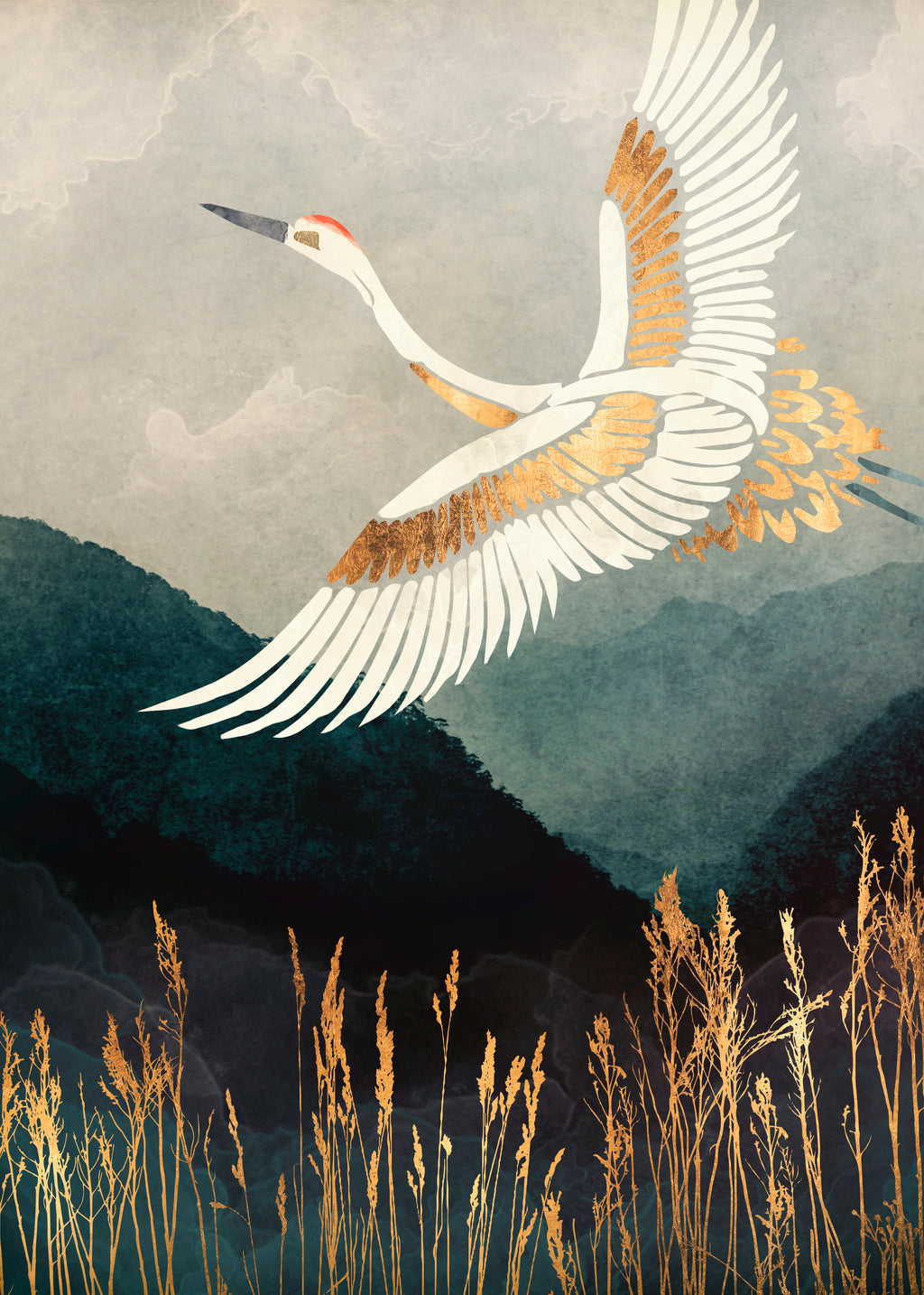 Elegant Flight - Unframed art print