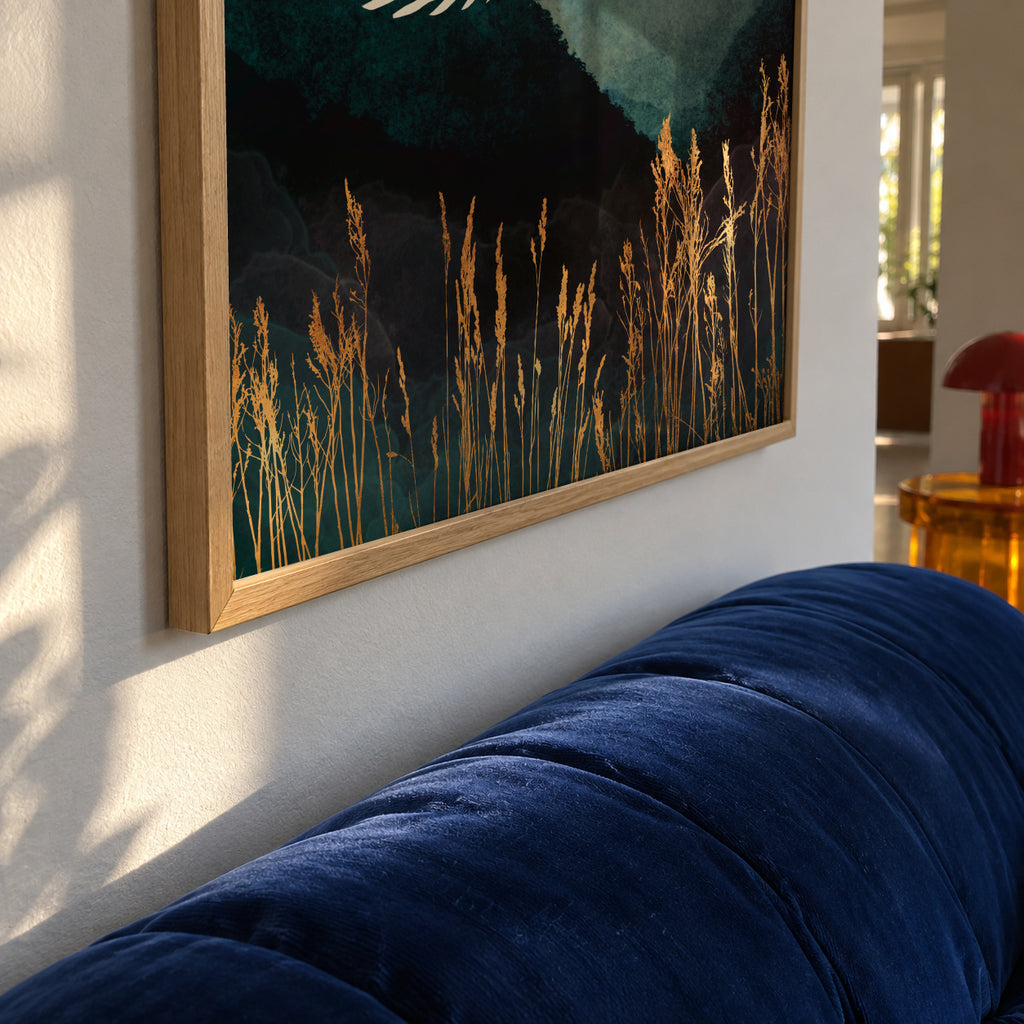 Elegant Flight - Framed poster detail