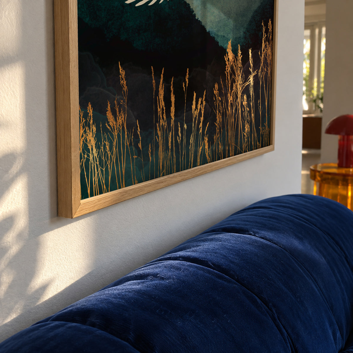 Elegant Flight - Framed poster detail