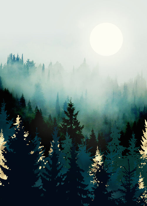 Forest Glow - Unframed art print