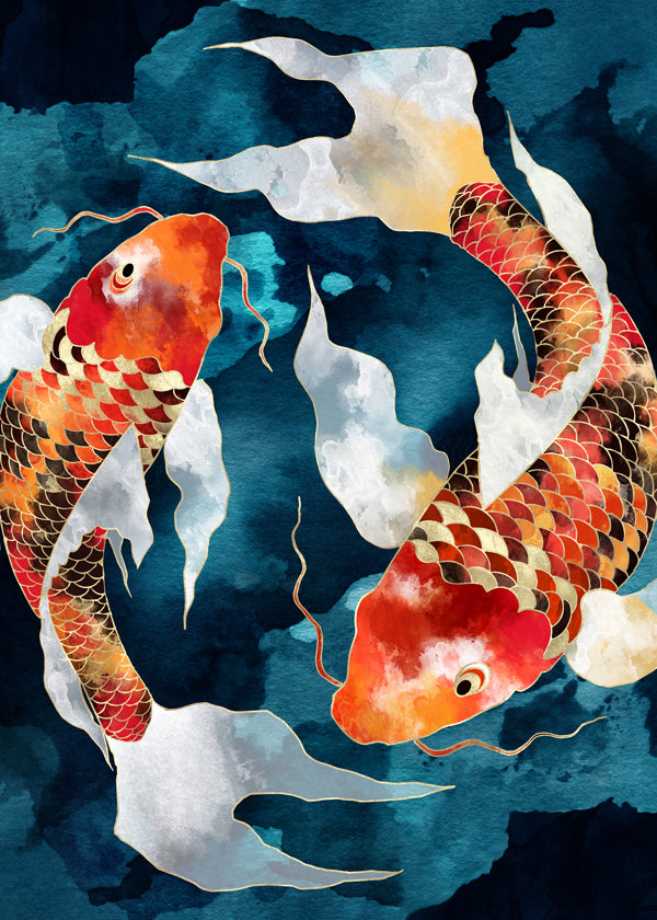 Metallic Koi II