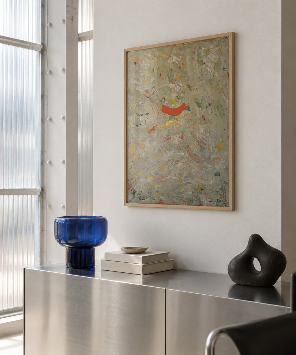 Alive - Framed poster in an interior