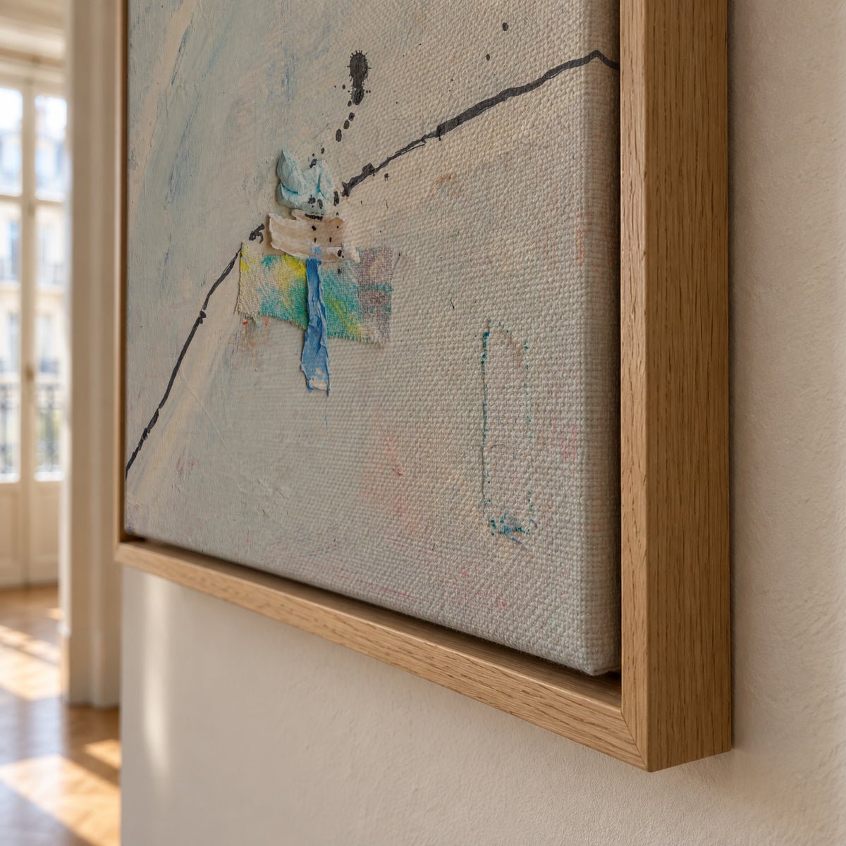 Ikigai - Framed canvas detail