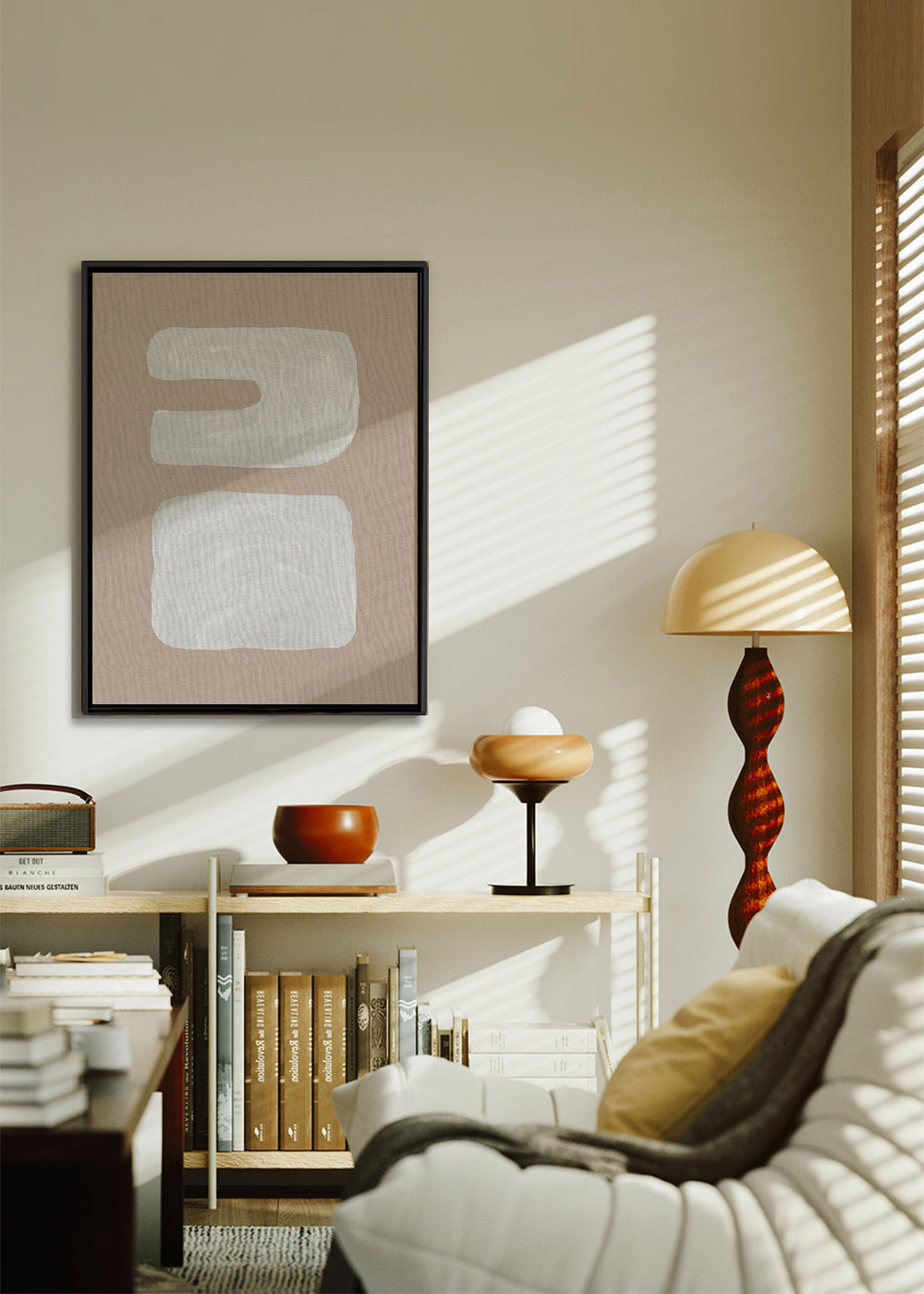Mid Century Brown III