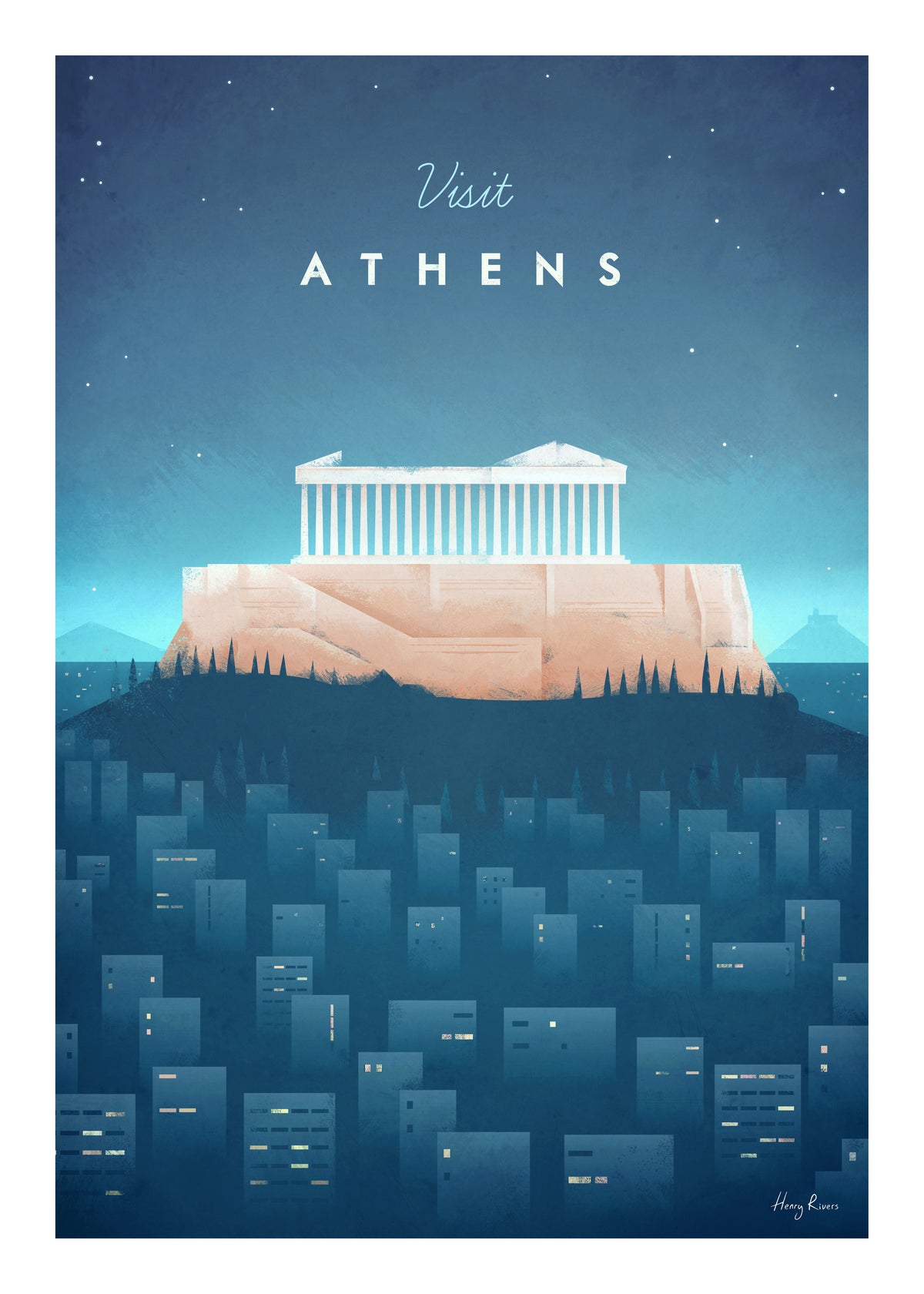 Athens - Unframed art print