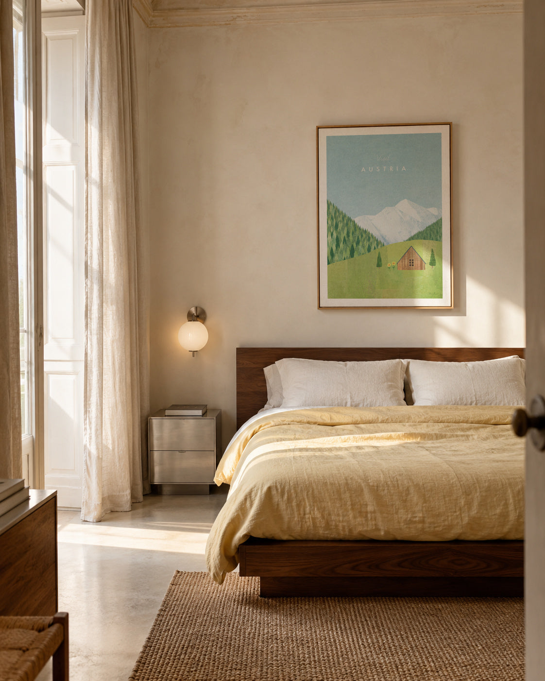 Austria - Framed canvas in an interior