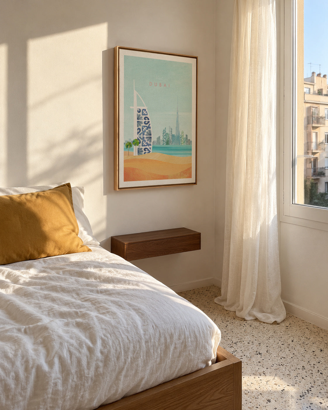 Dubai - Framed canvas in an interior
