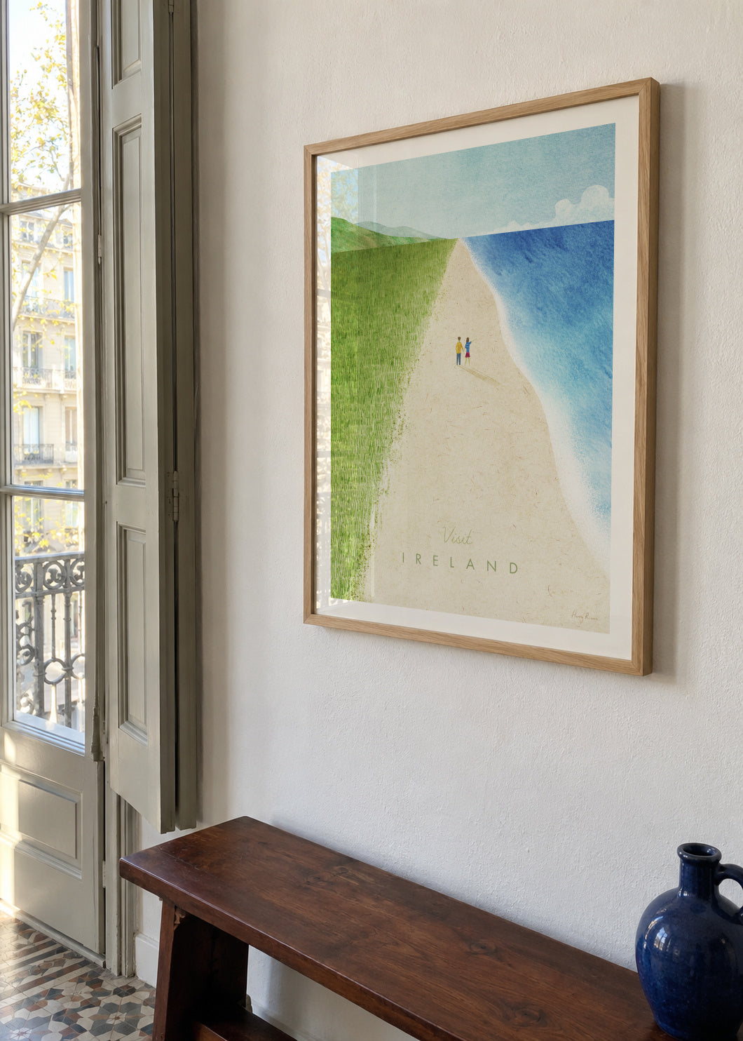 Ireland - Framed poster in an interior