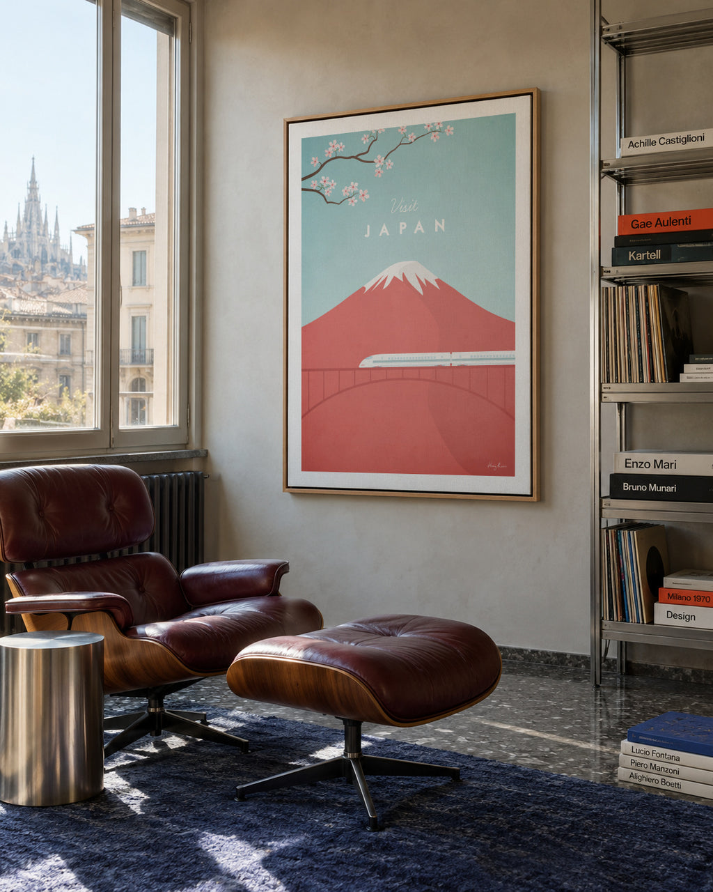 Japan - Framed canvas in an interior