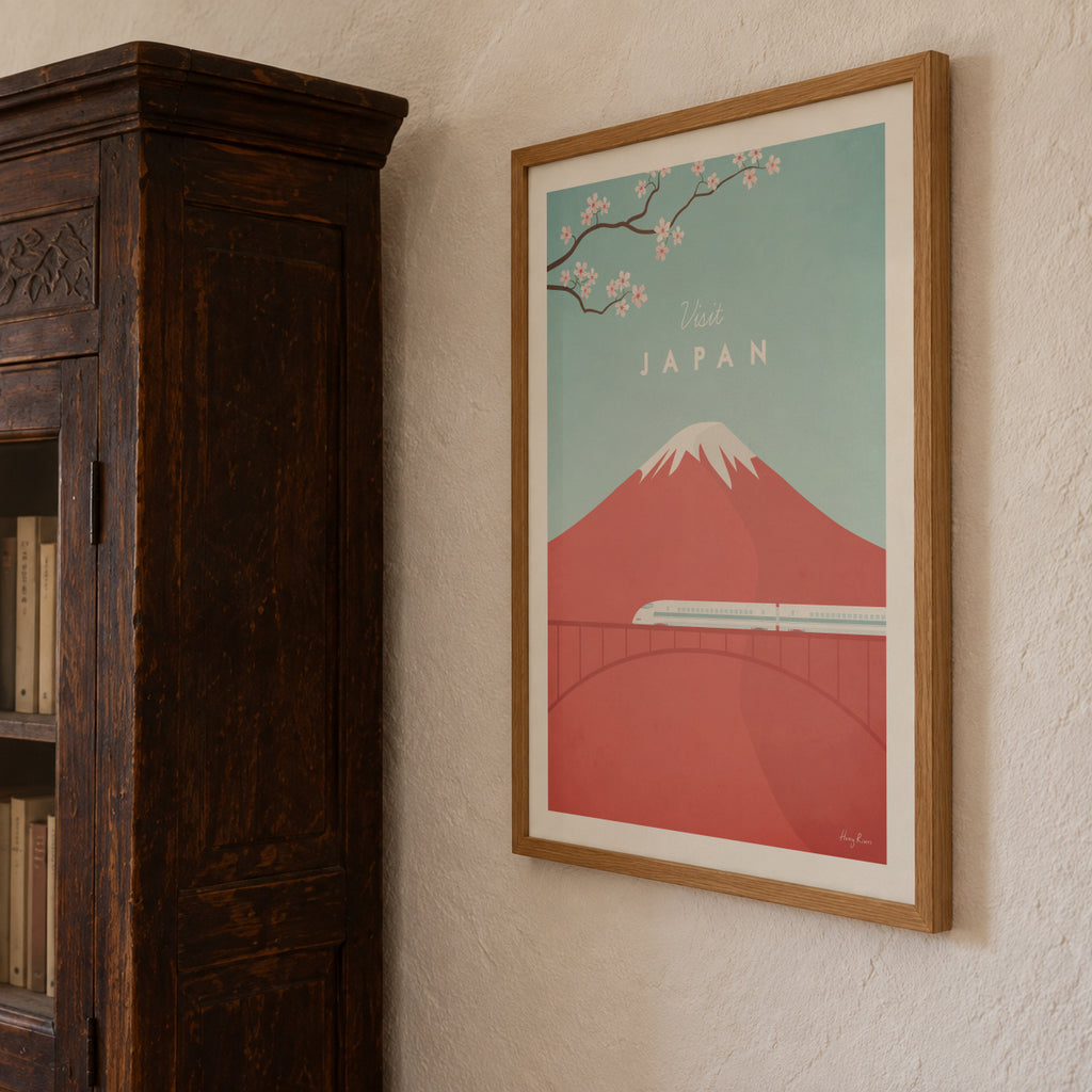 Japan - Framed poster detail