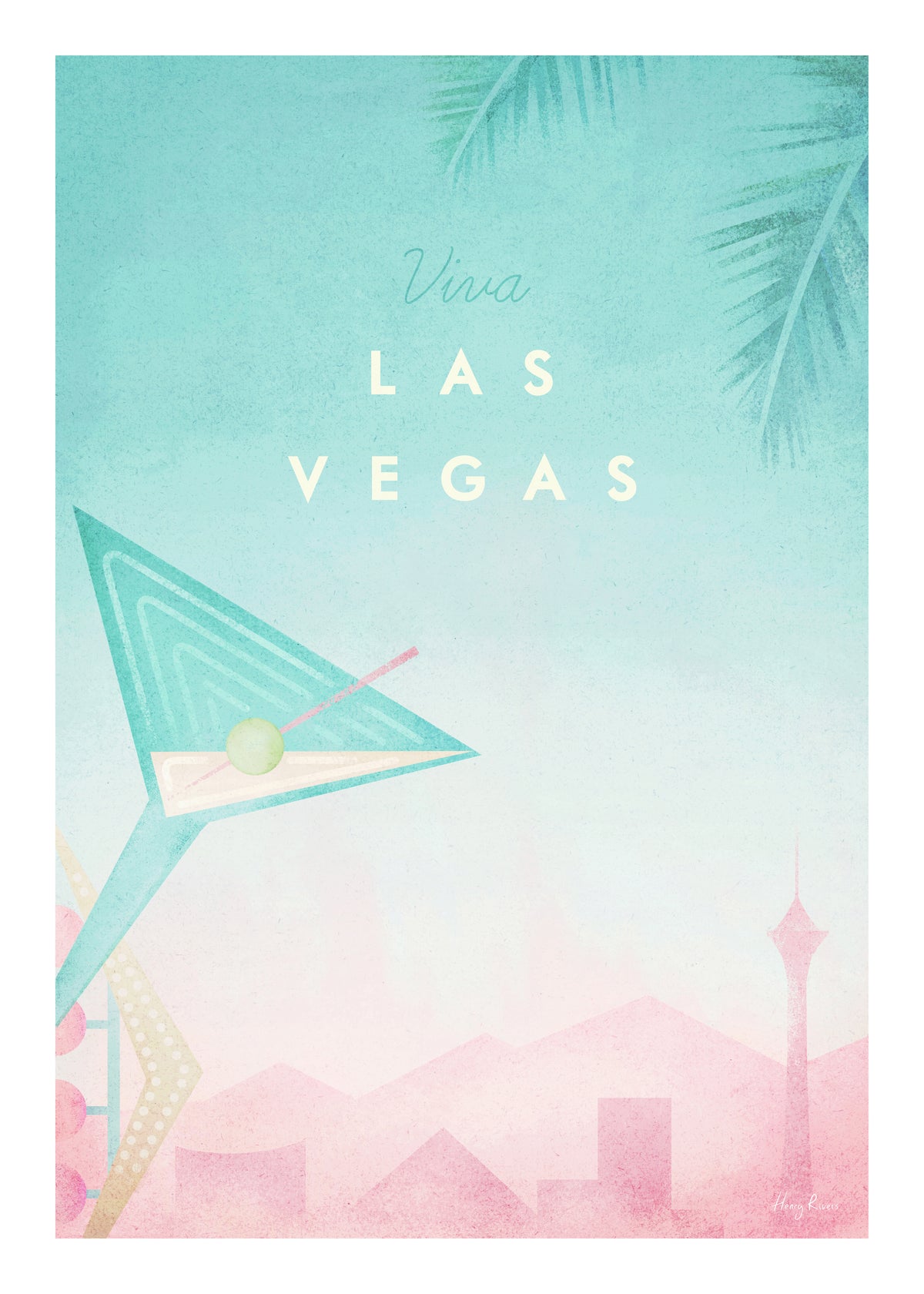 Las Vegas - Unframed art print