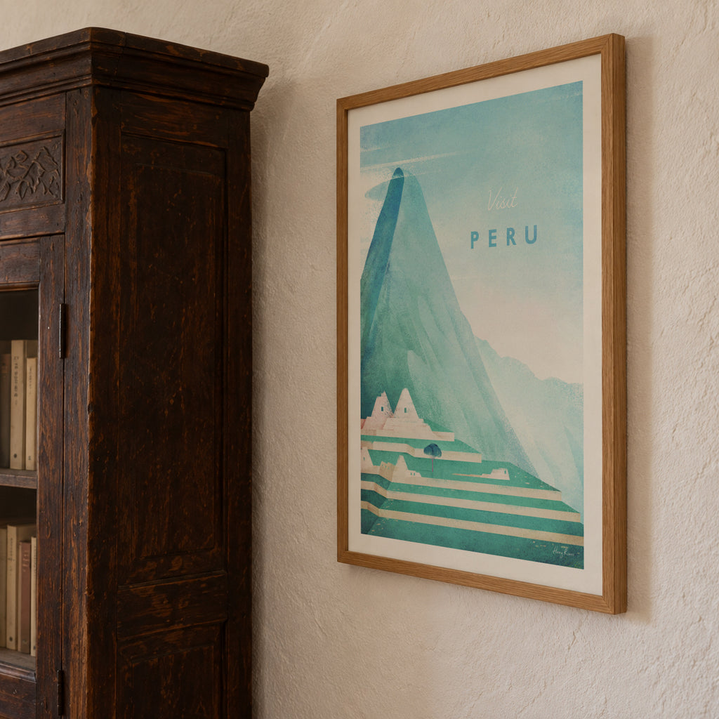 Peru - Framed poster detail