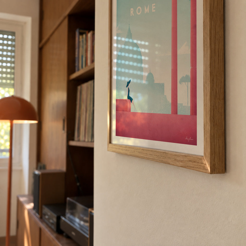 Rome - Framed poster detail