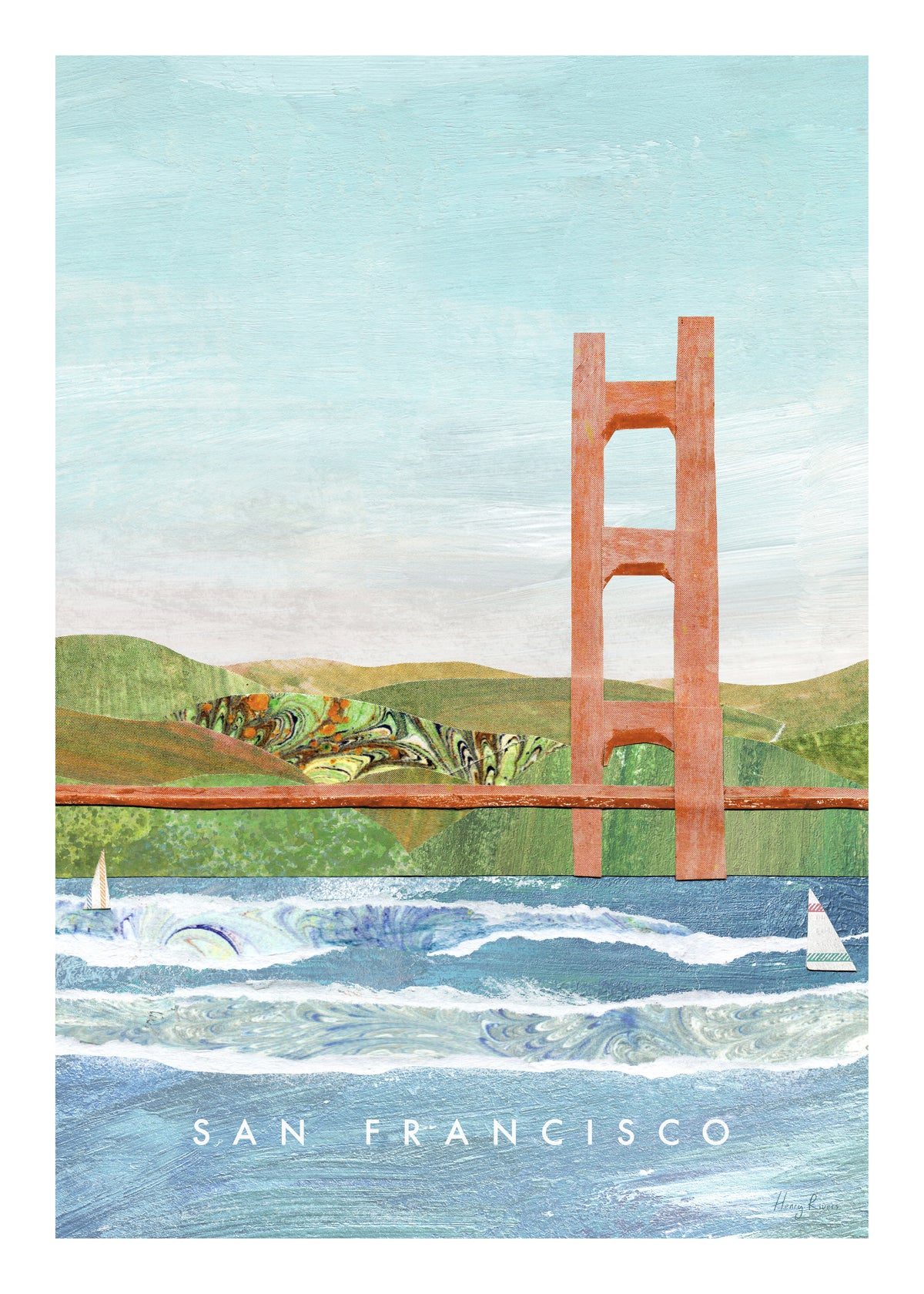 San Francisco II - Unframed art print