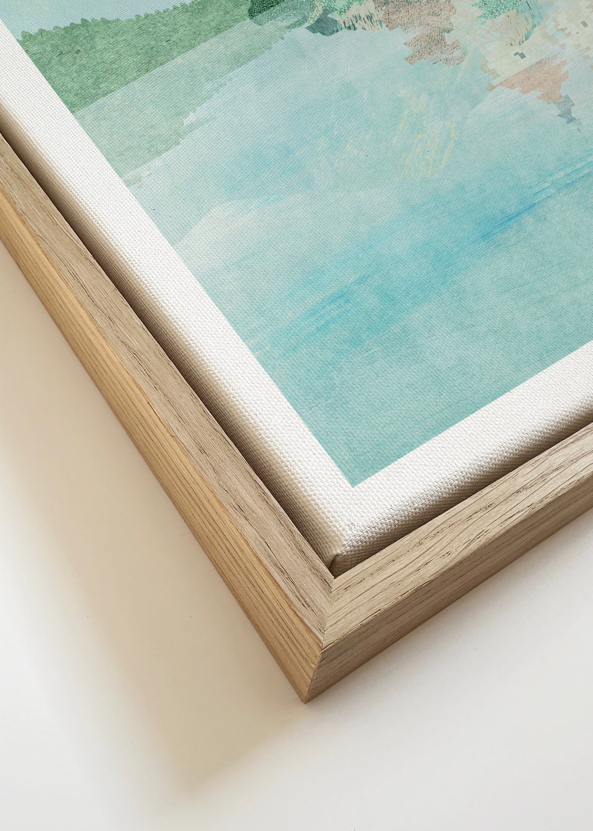Slovenia - Framed canvas detail
