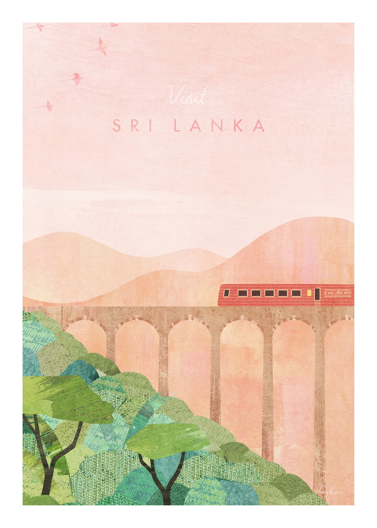 Sri Lanka - Unframed art print