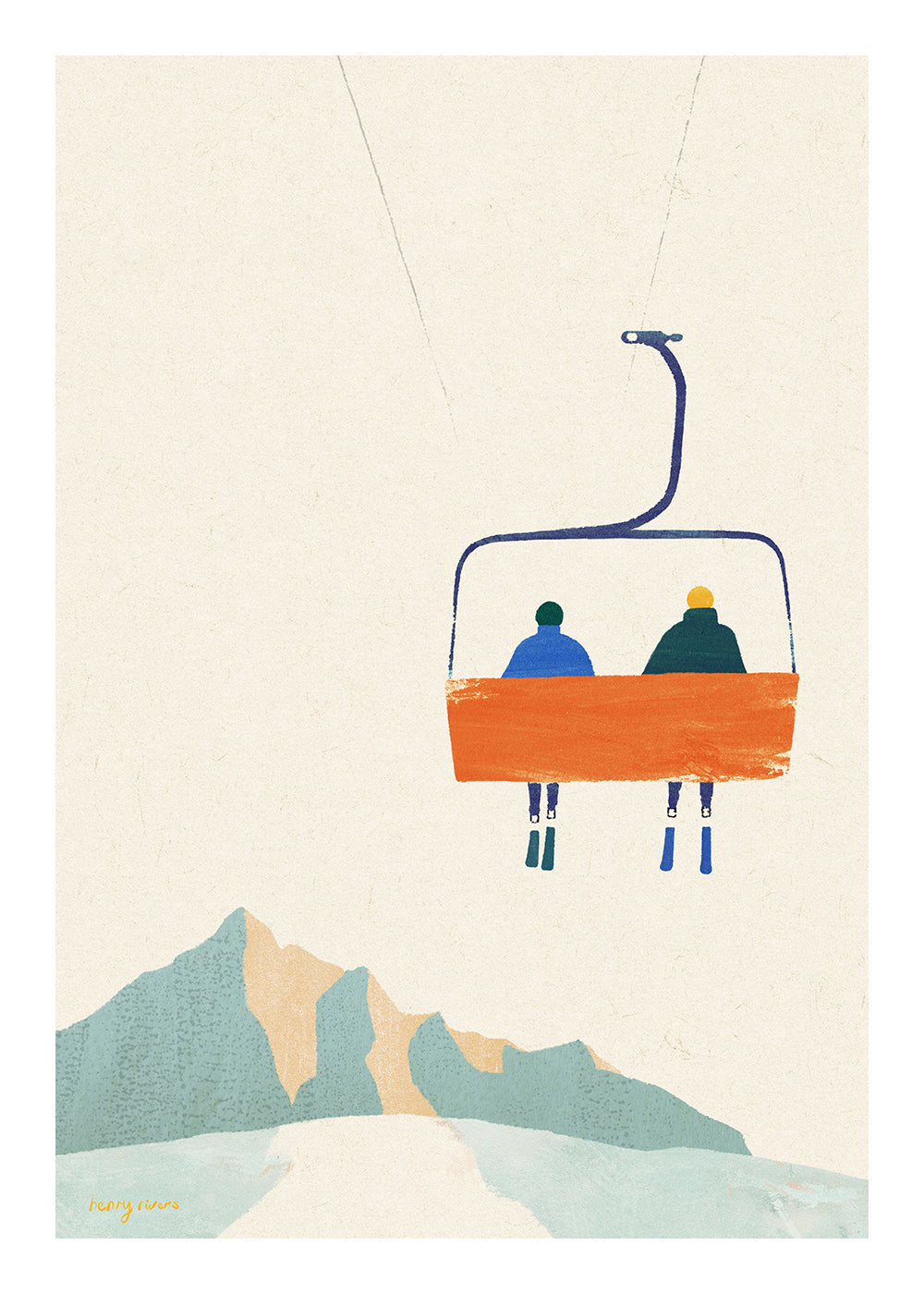 Ski day - chairlift