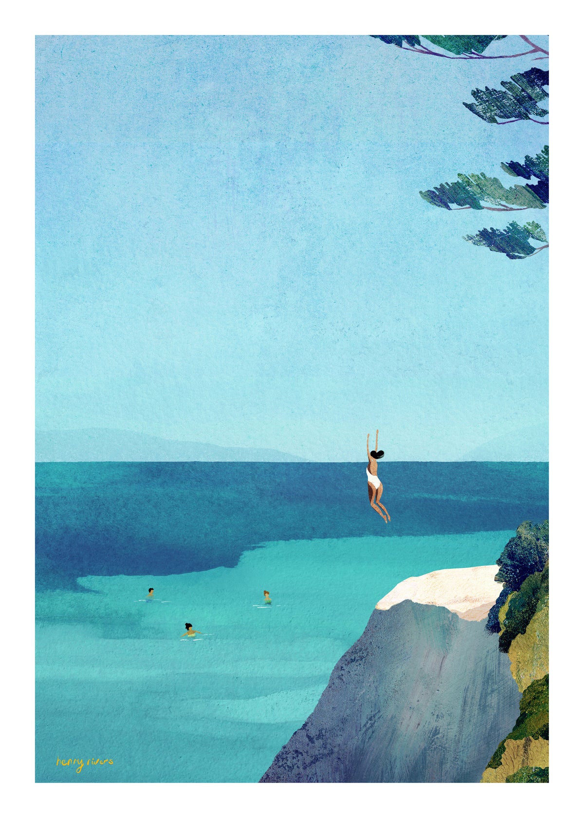 Leap - sea swimming adventure - Obra sin marco
