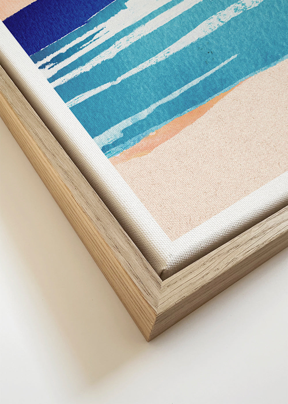 Ocean sunset- minimalist painting