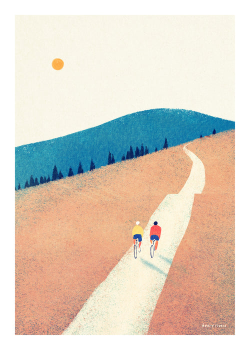 Heatwave cycle - Unframed art print