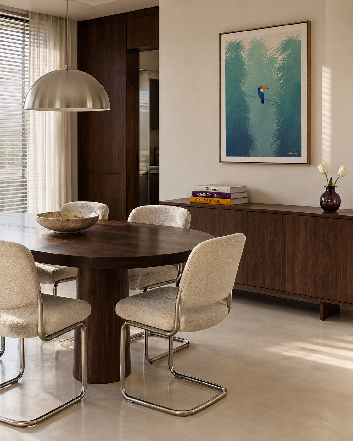 Toucan - Framed canvas in an interior