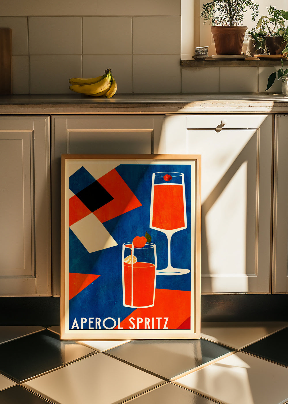 Aperol Spritz - Framed poster in an interior
